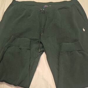 Polo by Ralph Lauren Dark Green Fleece Joggers